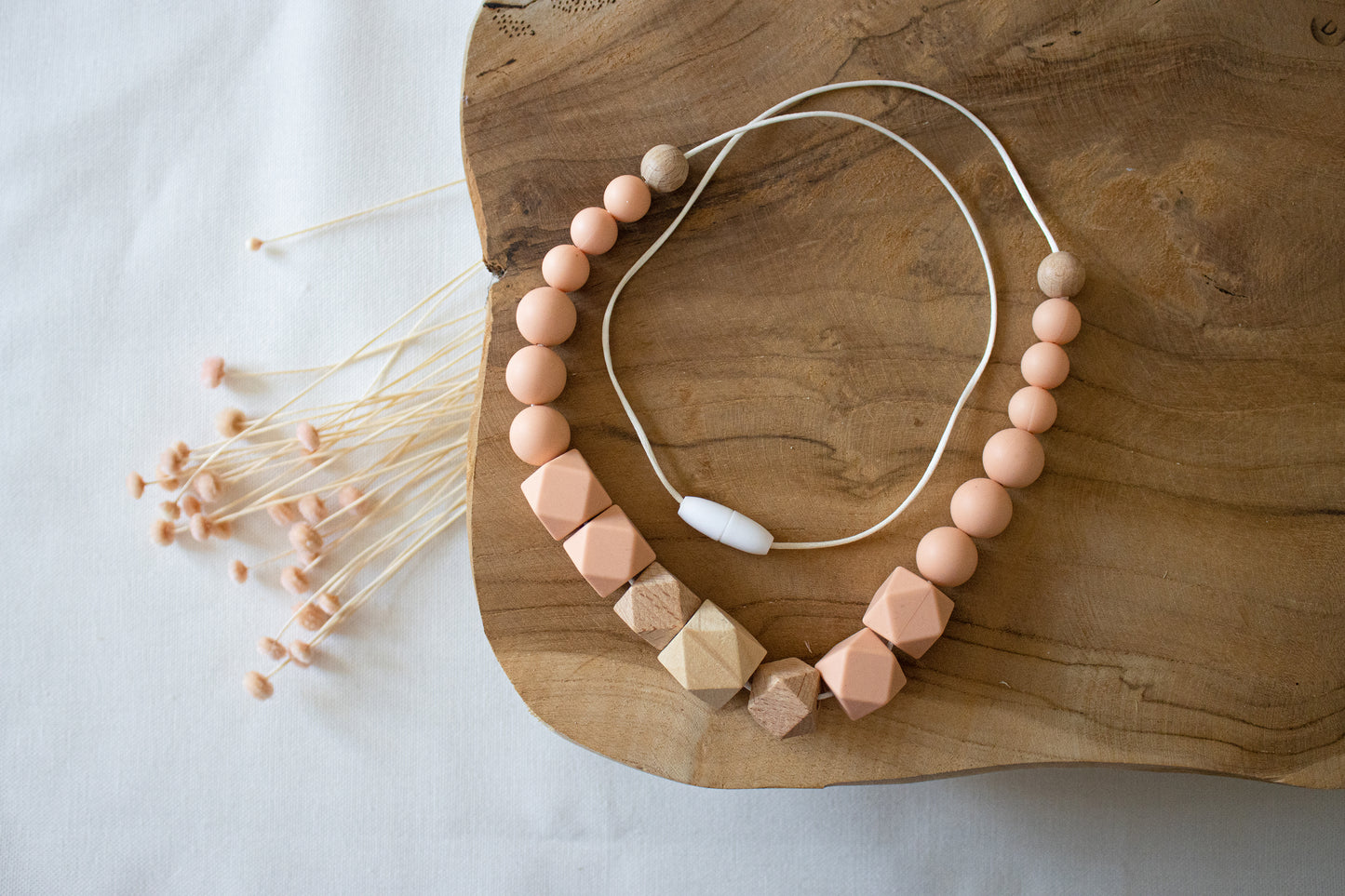 Attache Tétine / Collier d'allaitement - Modèle Julie / Hanna